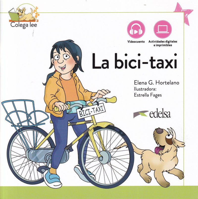 Colega lee - La bici-taxi + online - 9788490818282 - front cover
