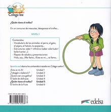 Colega lee - ¿Quién tiene el trofeo? + online - 9788490818268 - back cover