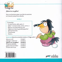 Colega lee - ¡Quiero ser una gallina! + online - 9788490818244 - back cover