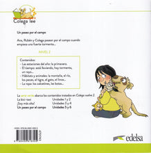 Colega lee - Un paseo por el campo + online - 9788490818305 - back cover