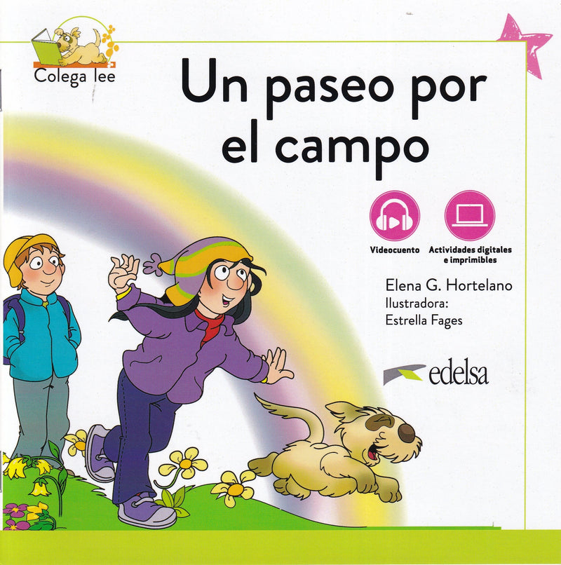 Colega lee - Un paseo por el campo + online - 9788490818305 - front cover