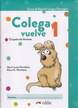 Colega vuelve 1 (A1.1). Pack alumno (libro + ejercicios + carpeta de láminas) - 97884908177042 - Carpeta de laminas
