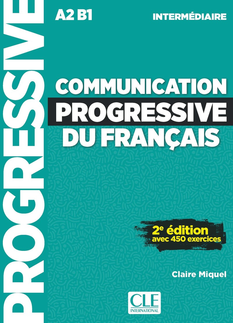 Communication progressive du français - Niveau intermédiaire A2/B1+ Audio téléchargeable - 9782090398632 - front cover