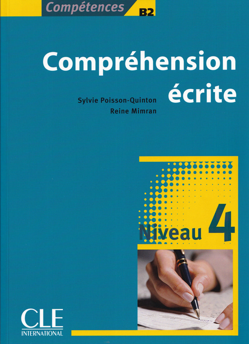 Competences: Compréhension écrite 4 - Niveau B2 - 9782090380002 - front cover