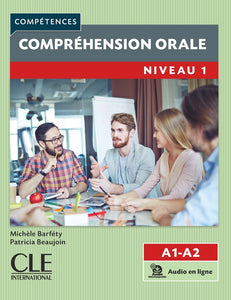 Compréhension orale 1 - Niveaux A1/A2 - Livre + Audio téléchargeable en ligne - 9782090399929 - front cover