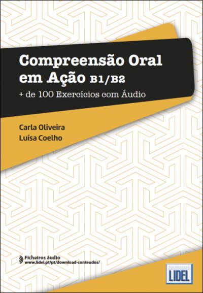 Compreensao Oral em Acao B1/B2 - Mais de 100 Exercicios + audio - 9789897527692 - front cover