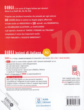 DIECI A2 - book + online audio + video - 9788861826335 - back cover