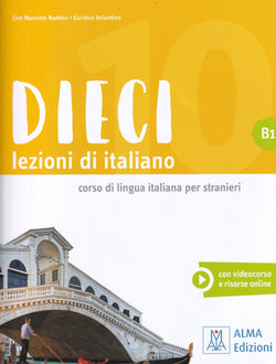 DIECI B1 - book + audio + video - 9788861826656 - front cover