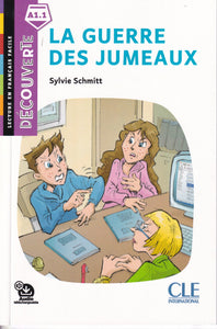 Découverte: La guerre des jumeaux A1.1 + audio - 9782090384727 - front cover