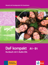 DaF kompakt A1-B1 + 3 audio CDs.
