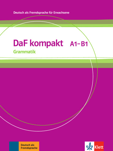 DaF kompakt A1-B1 Grammatik - 9783126761932 - front cover