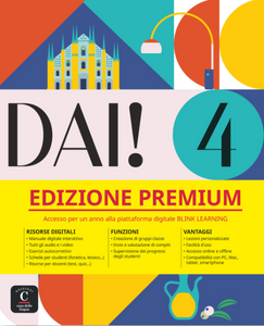 Dai! 4 Premium Libro dello studente + esercizi - 9788411573832 - front cover
