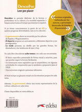Descubre - La gastronomía - 9788490818534 - back cover