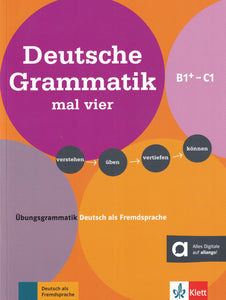 Deutsche Grammatik mal vier B1+-C1 - 9783126742016 - front cover