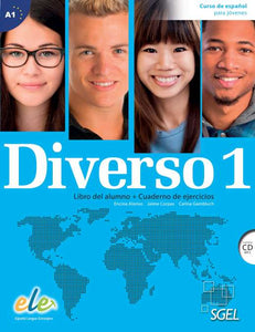 Diverso 1 - Libro del alumno + Cuaderno de ejercicios + CD (MP3) - 9788497788212 - front cover