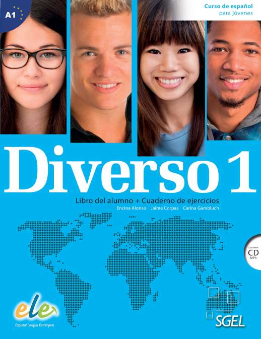 Diverso 1 - Libro del alumno + Cuaderno de ejercicios + CD (MP3) - 9788497788212 - front cover