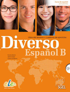 Diverso Español B - Libro del alumno + Cuaderno de ejercicios + CD - 9788497789233 - front cover