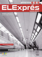 ELExprés - cuaderno de ejercicios. A1 A2 B1 con licencia digital - 9788419065384 - front cover
