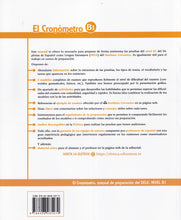 El Cronómetro B1 - Edición Nuevo DELE + Extensión digital - 9788498485479 - back cover
