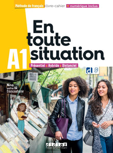 En toute situation A1 - Livre-cahier + didierfle.app - 9782278114238 - front cover