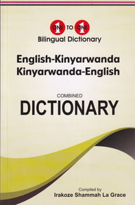 English-Kinyarwanda & Kinyarwanda-English (Rwandan) One-to-One Dictionary (exam-suitable) - 9781912826834 - front cover