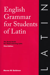 English Grammar for Students of Latin