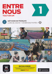 Entre Nous 1 - EDITION HYBRIDE - Livre de l'eleve + Cahier d'activites 1 (A1) + audio