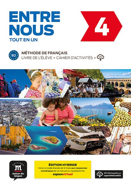 Entre nous 4 – Édition hybride – Tout en un (B2) - 9788419236623 - front cover