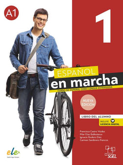 Español en marcha 1 + licencia digital. Libro del alumno. A1. Nueva edición -9788417730390 - front cover 