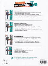 Español en marcha 3 - Nueva edición - Cuaderno de ejercicios + licencia digital. B1 - 9788417730925 - back cover