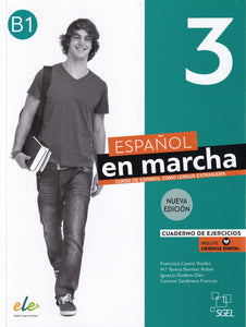 Español en marcha 3 - Nueva edición - Cuaderno de ejercicios + licencia digital. B1 - 9788417730925 - front cover