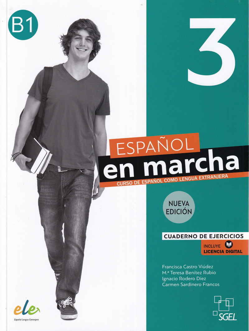Español en marcha 3 - Nueva edición - Cuaderno de ejercicios + licencia digital. B1 - 9788417730925 - front cover