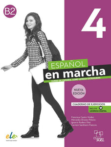 Español en marcha 4 - Cuaderno de ejercicios + licencia digital. B2. Nueva edición - 9788417730956 - front cover