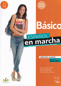 Español en marcha Básico. Nueva edición. Libro del alumno. A1+A2 - 9788417730574 - front cover