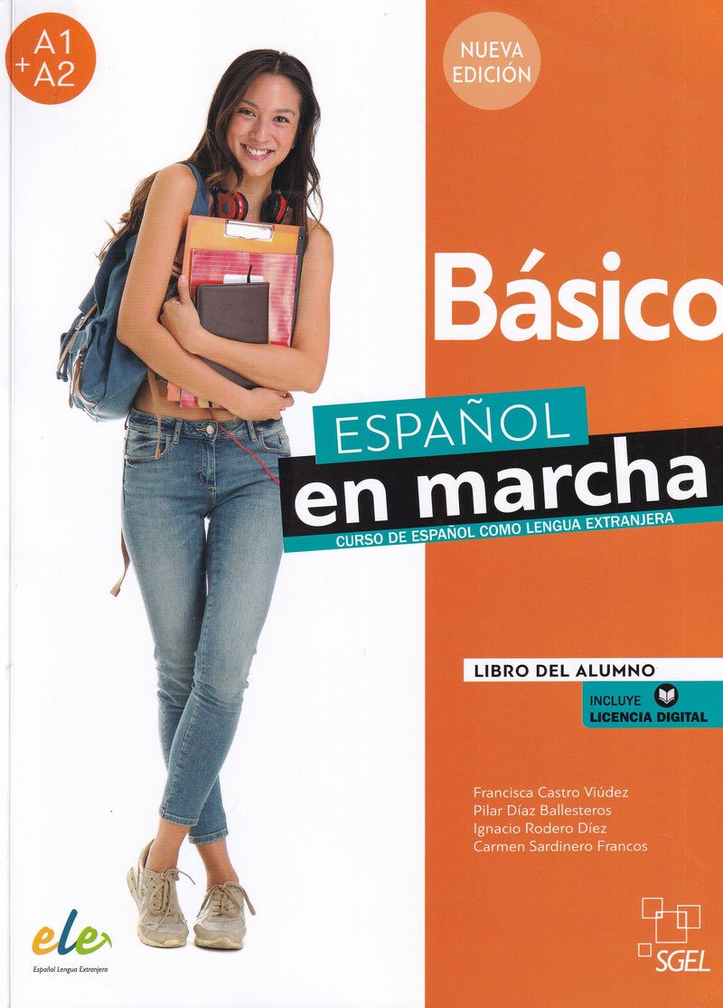 Español en marcha Básico. Nueva edición. Libro del alumno. A1+A2 - 9788417730574 - front cover