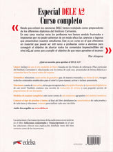 Especial DELE A2. Curso completo + audio download - 9788490817193 - back cover