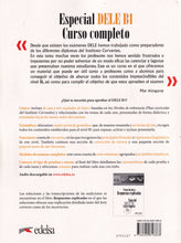Especial DELE B1. Curso completo - 9788490816868 - back cover