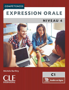 Expression orale 4 - Niveau C1- Livre + Audio téléchargeable en ligne - 9782090363142 - front cover