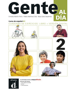 Gente al día 2. Cuaderno de ejercicios: libro + versión digital - 9788411575683 - front cover