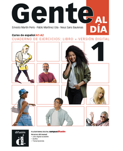 Gente al día 1 Cuaderno de ejercicios: libro + versión digital. A1-A2 - 9788411575652 - front cover