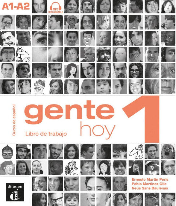 Gente hoy 1 - Libro de trabajo A1/A2 + MP3 audio download - 9788415620792 - front cover