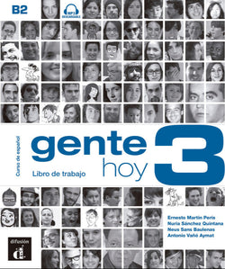Gente hoy 3 - Libro de trabajo - Curso de espanol + audio MP3 - 9788415640417 - Front cover