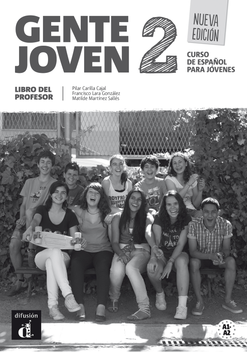 Gente joven 2 Nueva edición - Libro del profesor (A1-A2) - 9788415620938 - front cover