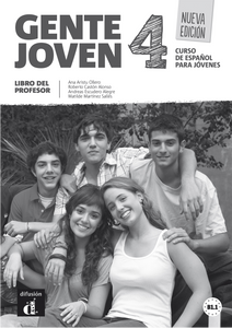Gente joven 4 Nueva edición - Libro del profesor (B1.1) - 9788416057238 - front cover