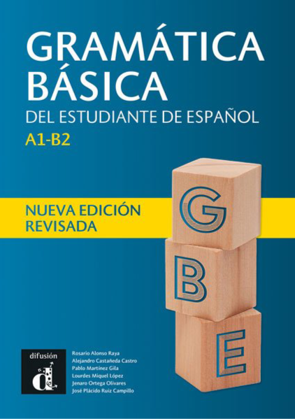 Gramática básica del estudiante de español. A1-B2. Nueva edición revisada - 9788418032110 - front cover