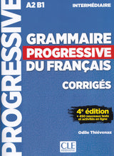 Grammaire progressive du français - Niveau intermédiaire (A2/B1) - Corrigés - 9782090381047 - front cover