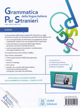 Grammatica della lingua italiana Per Stranieri. Book 1 + online video - 9788861824065 - back cover