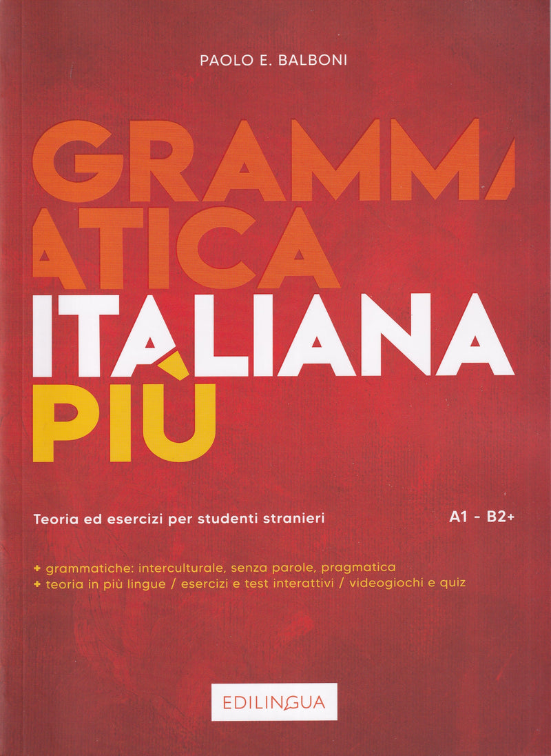 Grammatica italiana più - 9791259802057 - front cover