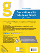Grammatica pratica della lingua italiana - book + online audio - 9788861827363 - back cover