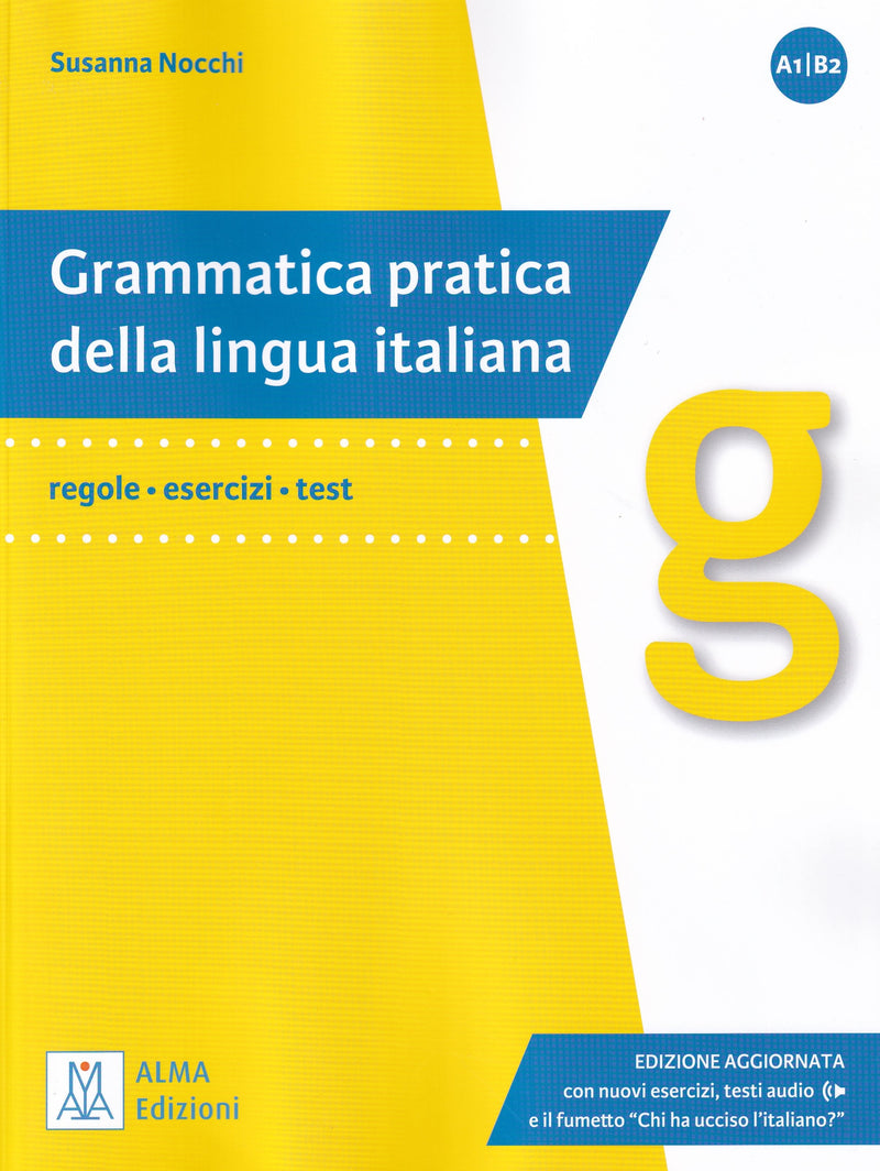 Grammatica pratica della lingua italiana - book + online audio - 9788861827363 - front cover